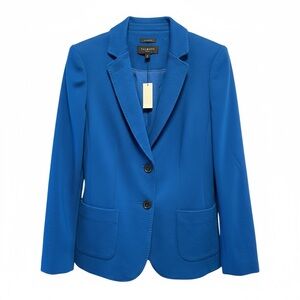 Talbots Aberdeen Blazer Vibrant Royal Blue 6P NWT Tailored